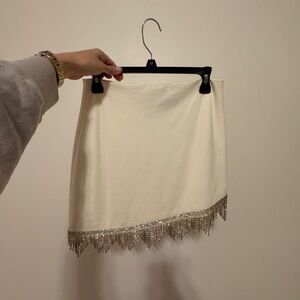 White Mini Skirt